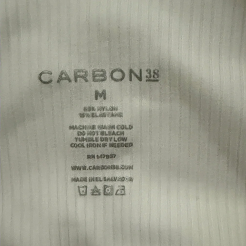 NWT Carbon38 High-Rise Ribbed 7/8 Legging - Picture 5 of 6